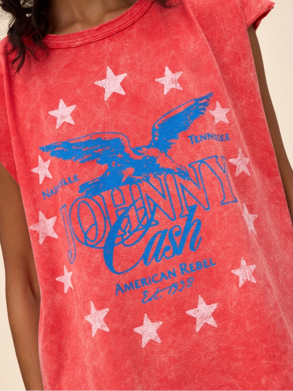 Daydreamer Johnny Cash Rebel Tank